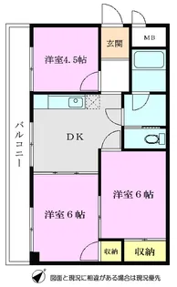 鈴也ビル【3階】の間取り