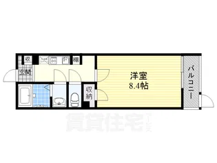 クレイノ輝き【2階】の間取り