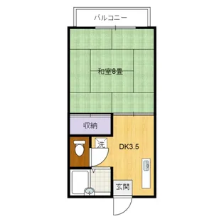 三番荘【1階】の間取り
