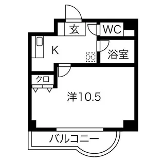 プリミエール八田II【3階】の間取り