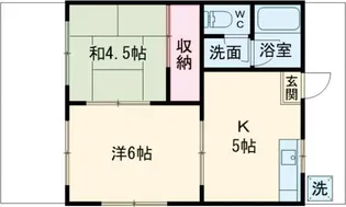 丸三ハウス【1階】の間取り