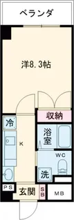 テラス・ジョージタウン【8階】の間取り