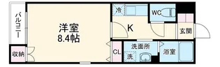 ラビュート鷺沼【1階】の間取り