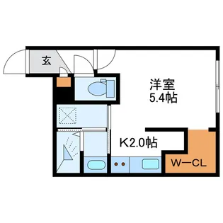 LA FELICE北17条 ラ フェリーチェ【1階】の間取り