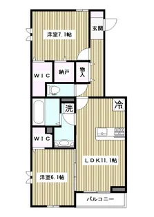 シアラ【3階】の間取り
