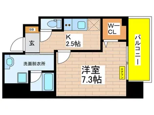 ORES【3階】の間取り
