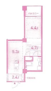 blanco cubo【4階】の間取り