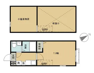 マ・ピエス相模原中央【1階】の間取り