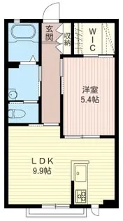 ホワイトヒルズ【2階】の間取り