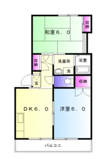 メゾンK1【2階】の間取り