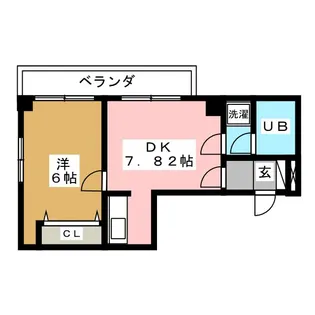 サンシャインヴィレッジ新出来【3階】の間取り