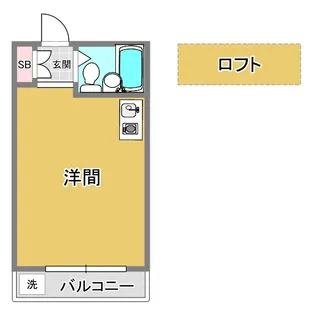 ジョリーメゾン野方【2階】の間取り
