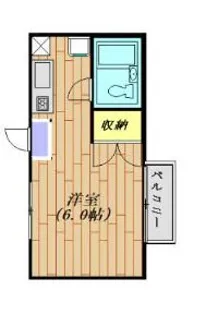 アルビオンシティ立川【3階】の間取り