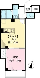 エスポワール【3階】の間取り