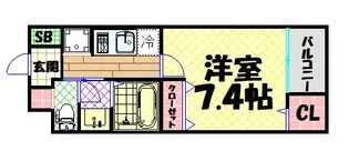 リッツ グランテ フユキ【1階】の間取り