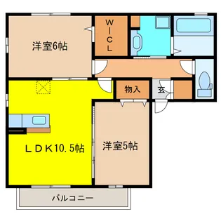 グラン・シャリオ【2階】の間取り