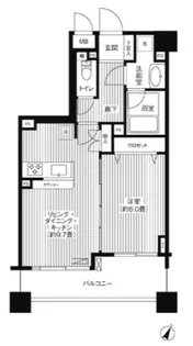アゼリアヒルハイツ【1階】の間取り