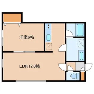 ペルセンプレ【2階】の間取り