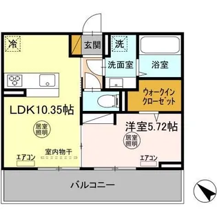Sora ソラ【2階】の間取り