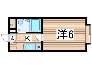 ベルシティ南小泉【3階】の間取り