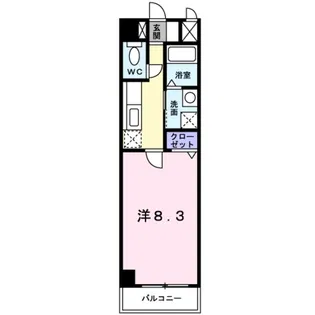 カーサV【3階】の間取り