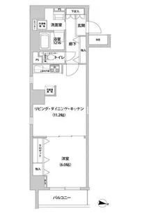 ドミール青柳【2階】の間取り