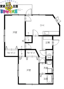 大野アパート【3階】の間取り
