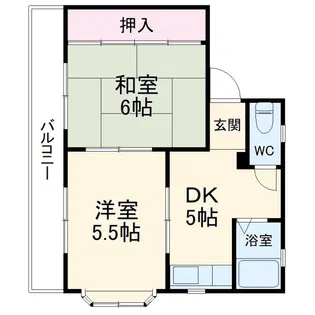 ハイツ笹野台【3階】の間取り