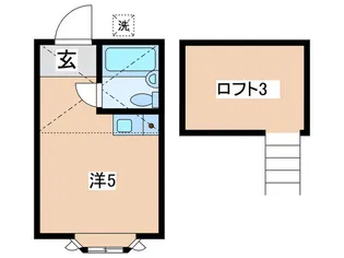 リブレ日吉A【2階】の間取り