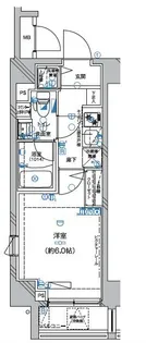 Le a横濱東口弐番館【2階】の間取り