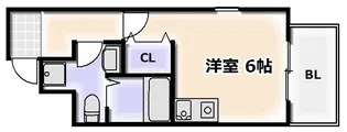 セレブコート日本橋【6階】の間取り