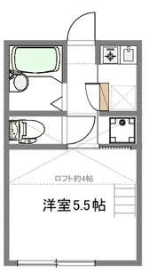 ハイムT・K【1階】の間取り