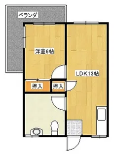 ルミネ楚辺(RH)【3階】の間取り