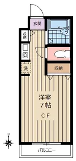 レジデンス松原【2階】の間取り