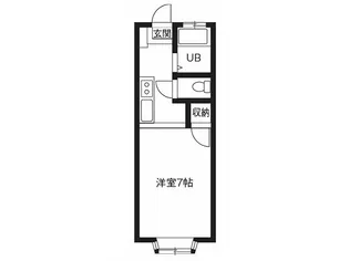 ならの木ハウスB【1階】の間取り