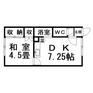 フラワーハイツ【2階】の間取り