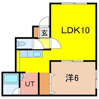 MSB・Blood II【1階】の間取り