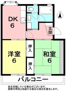 サンライズ石谷【2階】の間取り