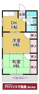 田中ハイツ【2階】の間取り