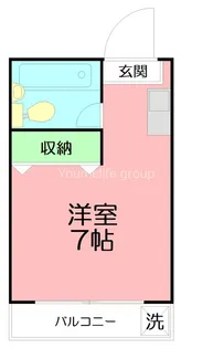 メゾン・ド・ブラン東海大学前【1階】の間取り