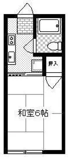 クリスタルタキ【2階】の間取り