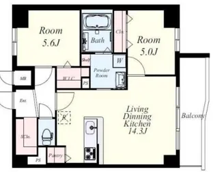 GOTOビルディング【3階】の間取り