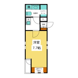 ライブフェアリー【4階】の間取り