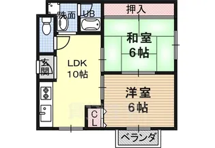 メゾン寺田【3階】の間取り