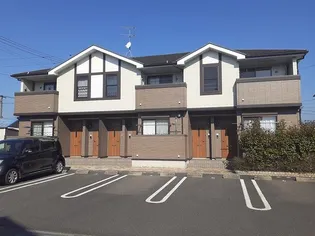 広島県福山市神辺町字徳田【アパート】の外観