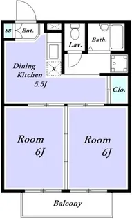 GOLD FIELDII【1階】の間取り