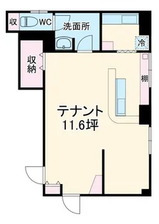 山口ビル【1階】の間取り