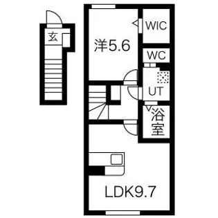 filo(フィーロ)B【2階】の間取り