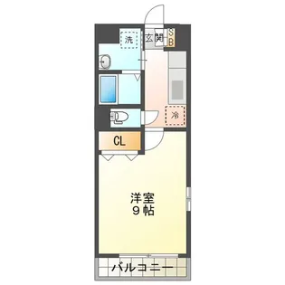 フィオレティーナ四日市【2階】の間取り