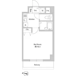 Y&H平塚【6階】の間取り